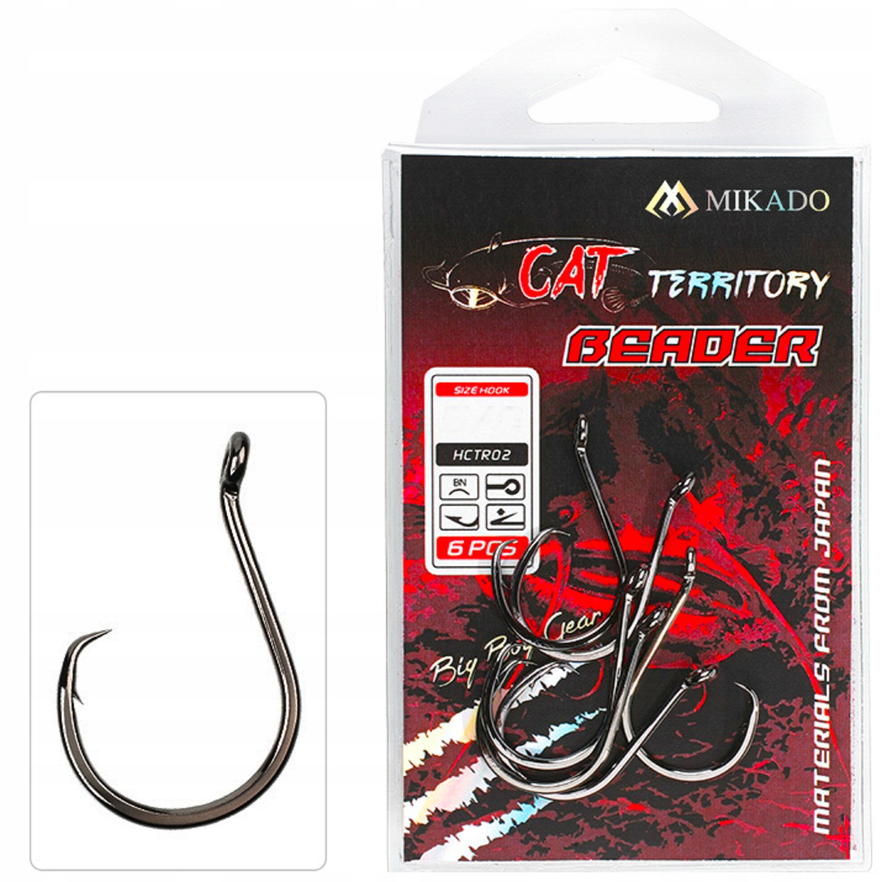 Haczyki Sumowe Cat Territory Beader 6/0
