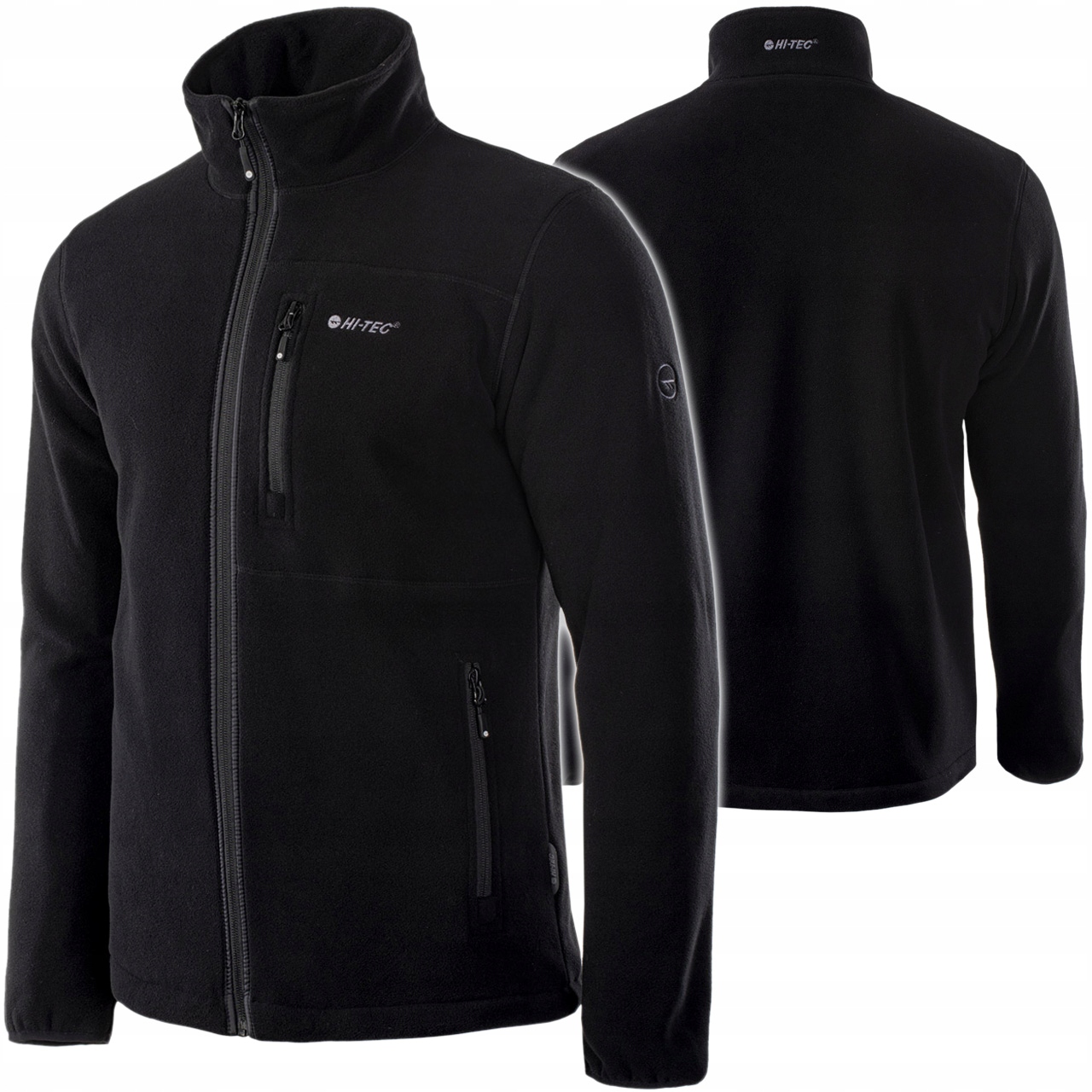 Bluza Męska Polarowa Hi-tec Porto Polar Rozpinany Bez Kaptura Ciepły XL