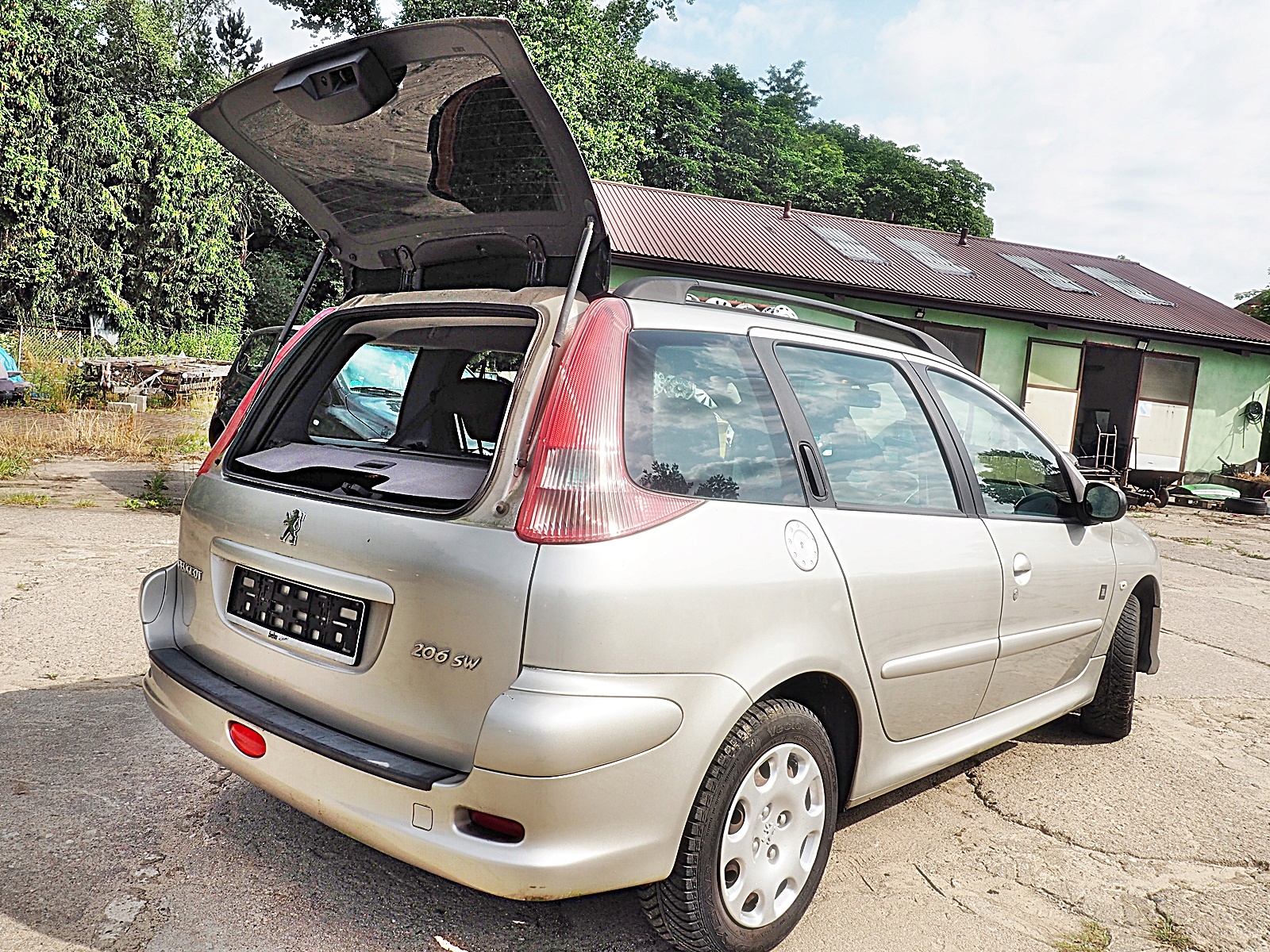PEUGEOT 206 SW KOMBI KLAPA TYŁ TYLNA LAKIER ETS