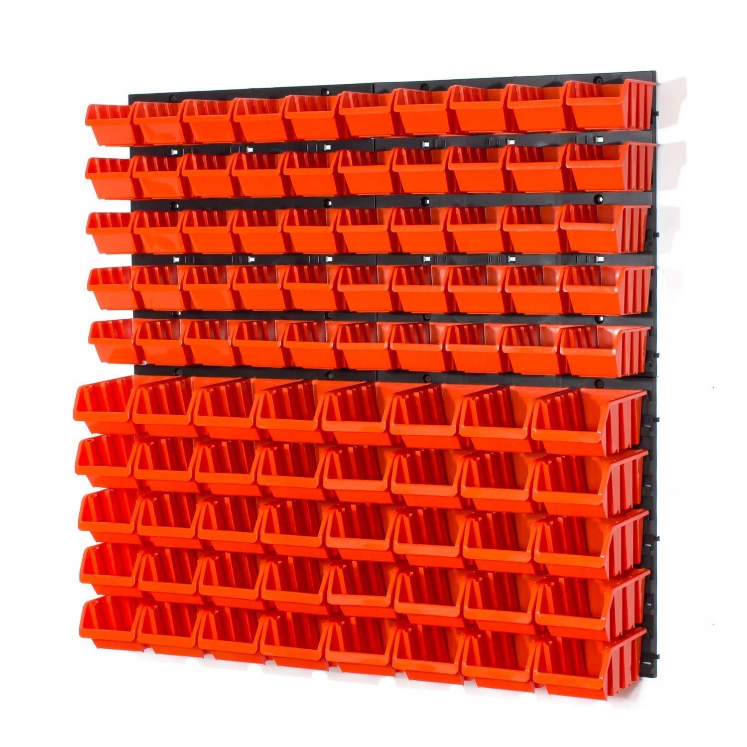 Dílenská nástěnná deska na nářadí 80 x 80 cm 90 ks úchytů