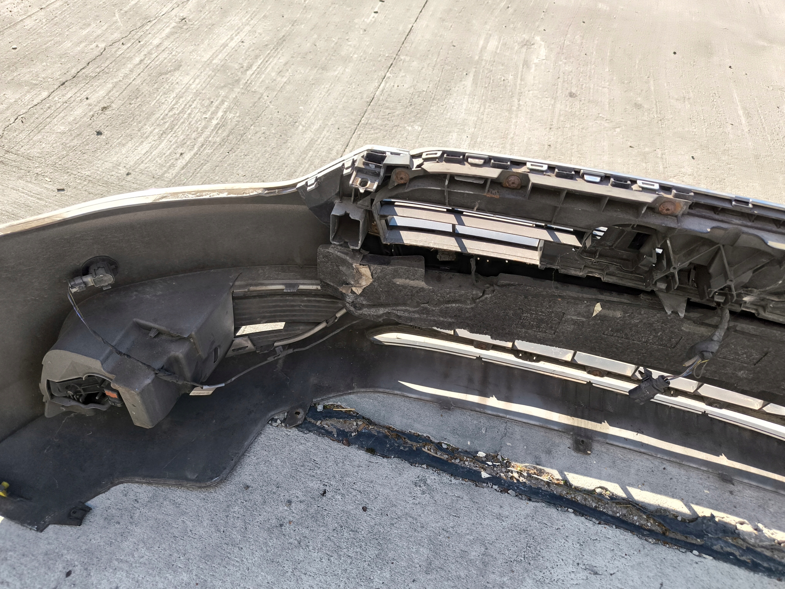 bumper front complete AUDI A4 B8 LIFT 2011-2016 LX7W PDC original !!!