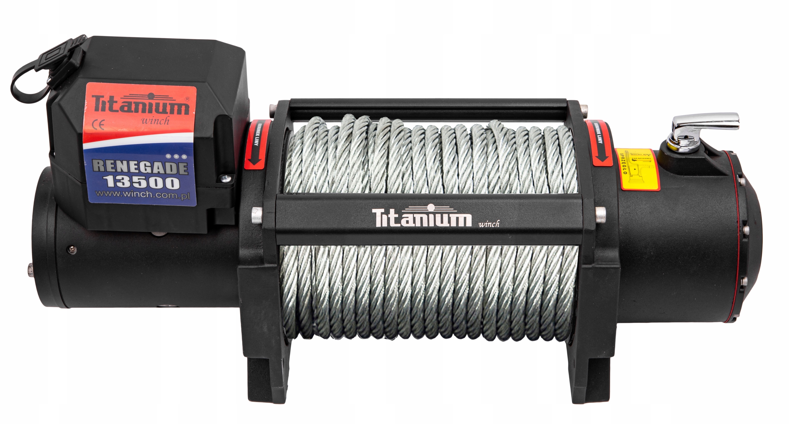WYCIAGARKA WCIAGARKA TITANIUM RENEGADE 13500LB 24V Manufacturer Titanium Winch