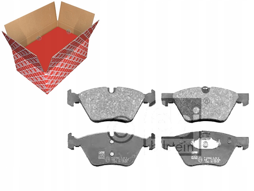 Brzdové Destičky Bmw 5 E60 03-10 Febi Bilstein Asistent Kolize #34