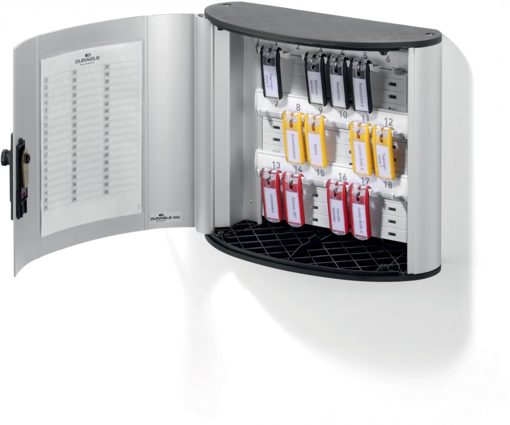 Szafka na klucze Durable Key Box Code z zamkiem szyfrowym Zawieszki