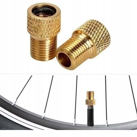 

Końcówka Adapter Redukcja Wentyla Presta Auto