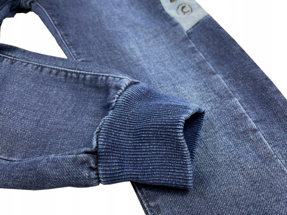 SPODNIE joggery COYOTE r 146 cm elastic Odcień granatowy