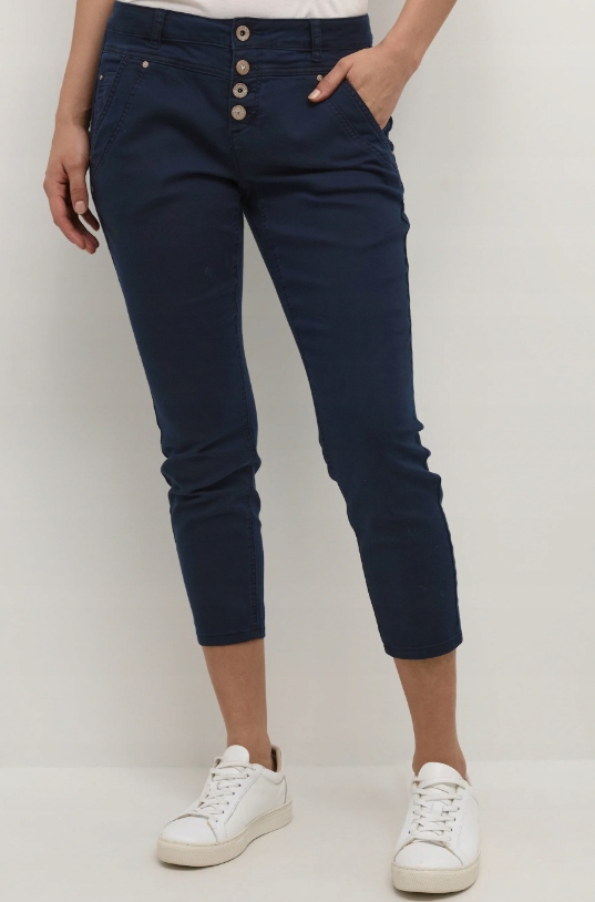 Cream Crpenora Twill 7/8 slim fit džíny total eclipse velikost 29