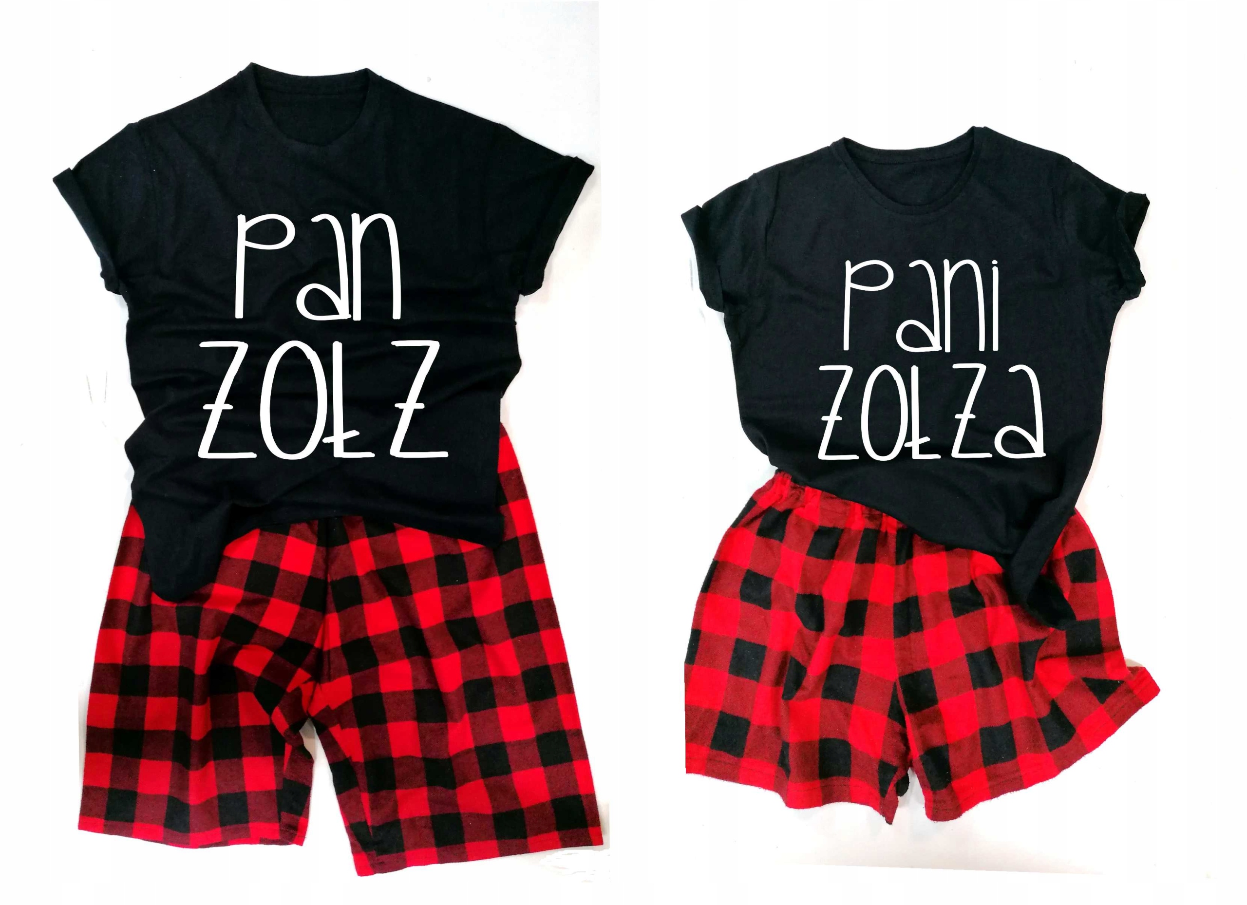 Pyžama Pro Páry Váš potisk Dárek Pod Vánoční Stromeček L