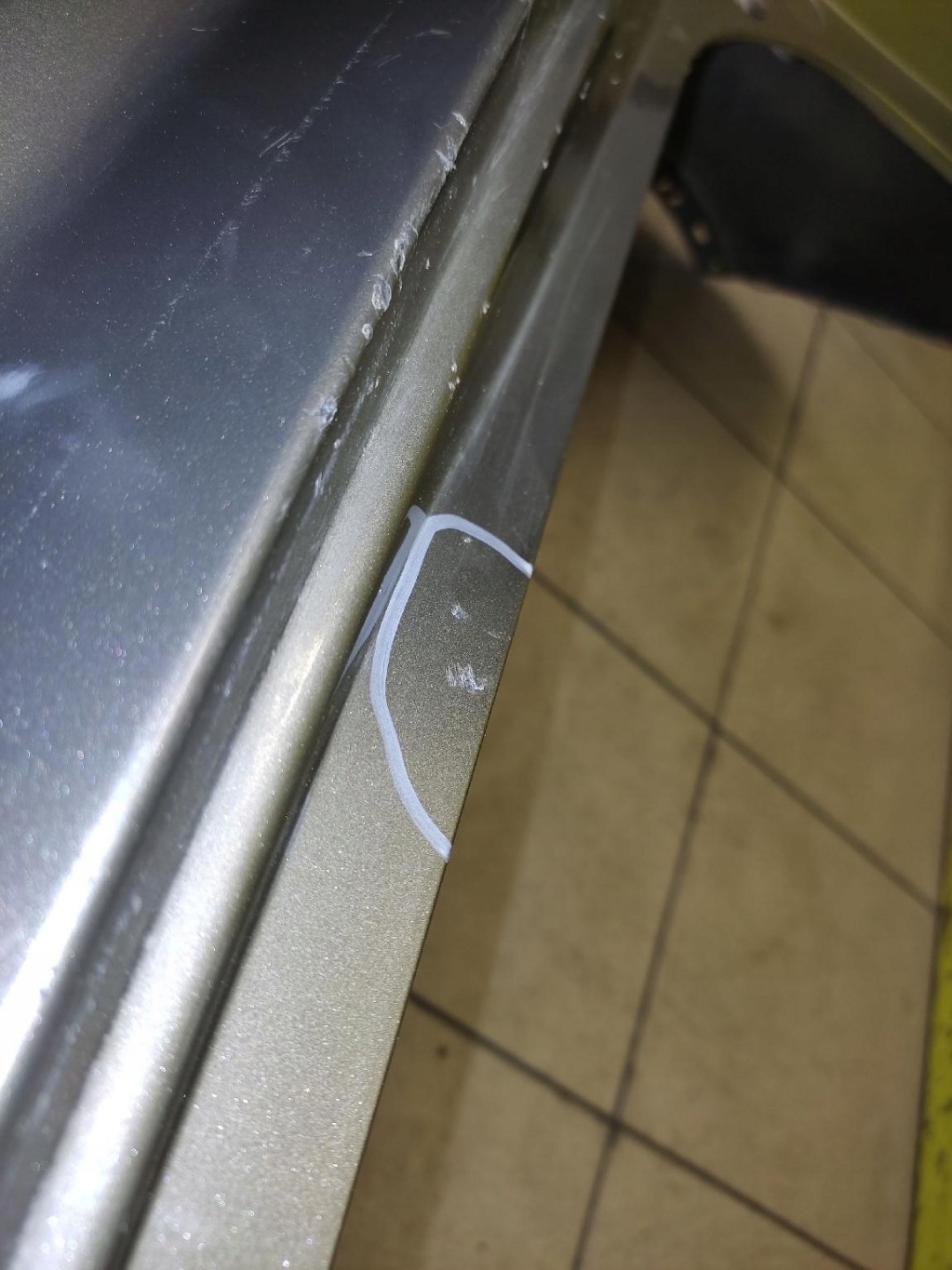 HONDA CIVIC VIII UFO bumper rear part