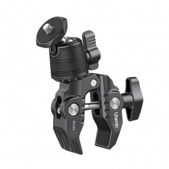 Ulanzi R099 Clamp uchwyt zaciskowy z głowicą kulową 1/4″