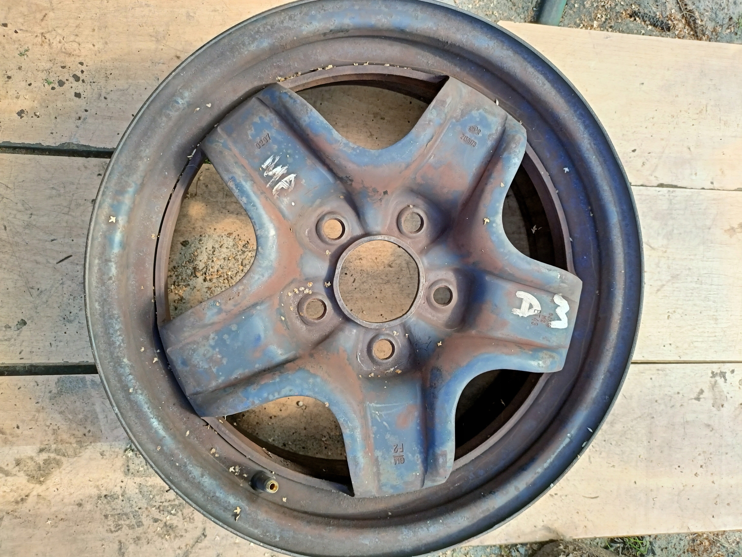 ОБІД КОЛЕСА OPEL MERIVA CORSA 6JX15