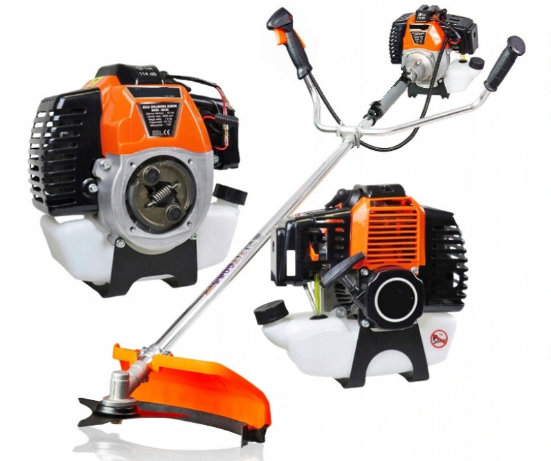 NAJMOCNIEJSZA KOSA SPALINOWA 7KM PODKASZARKA XXL Waga narzędzia 7 kg