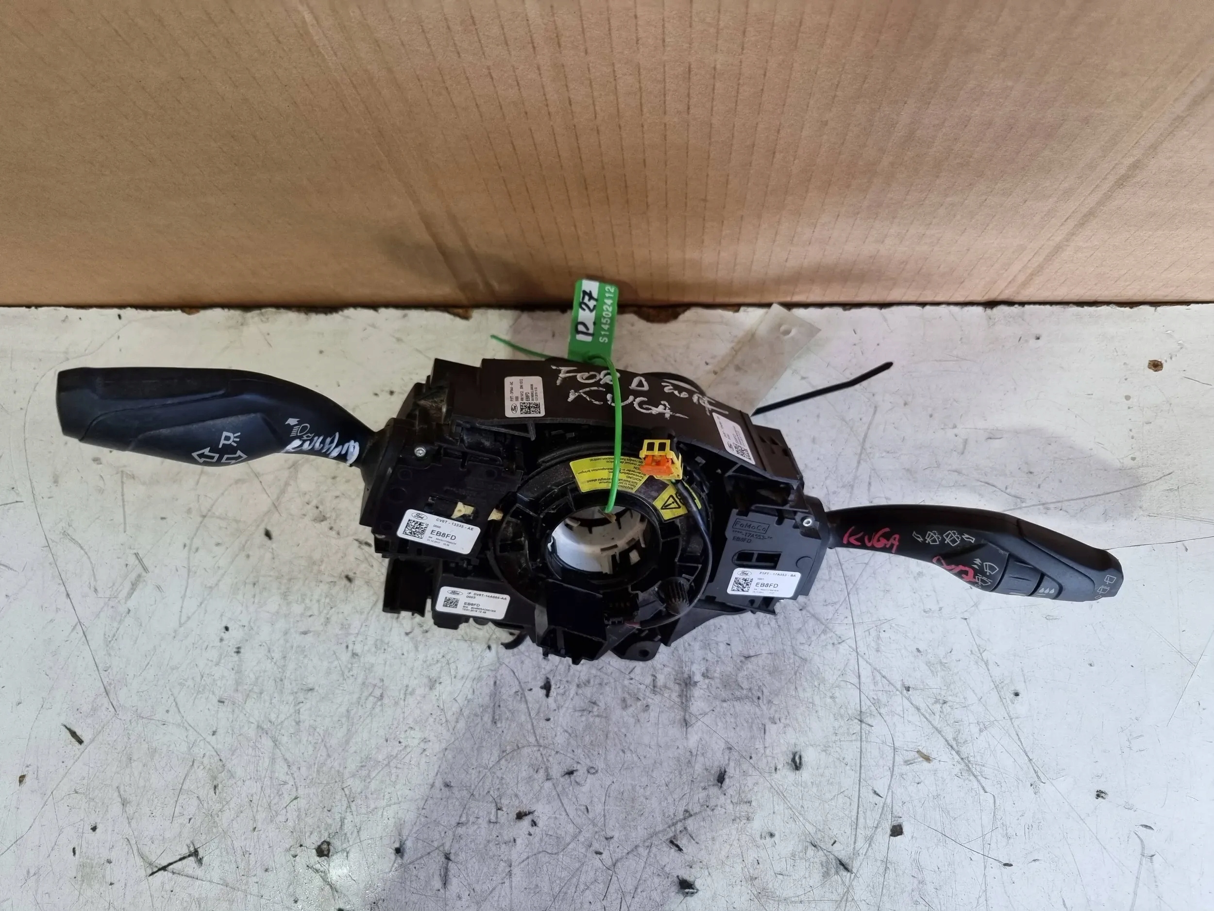 steering wheel levers and controls control ring DV6T-14A664-AA FORD TRANSIT KUGA MK2