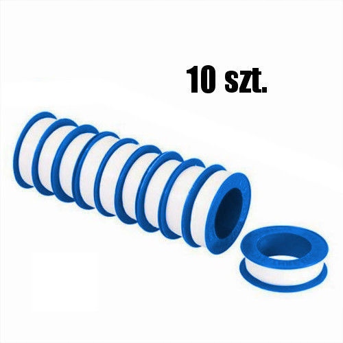 

Taśma Teflonowa Ptfe Uszczelniająca, 10 szt x 8 m