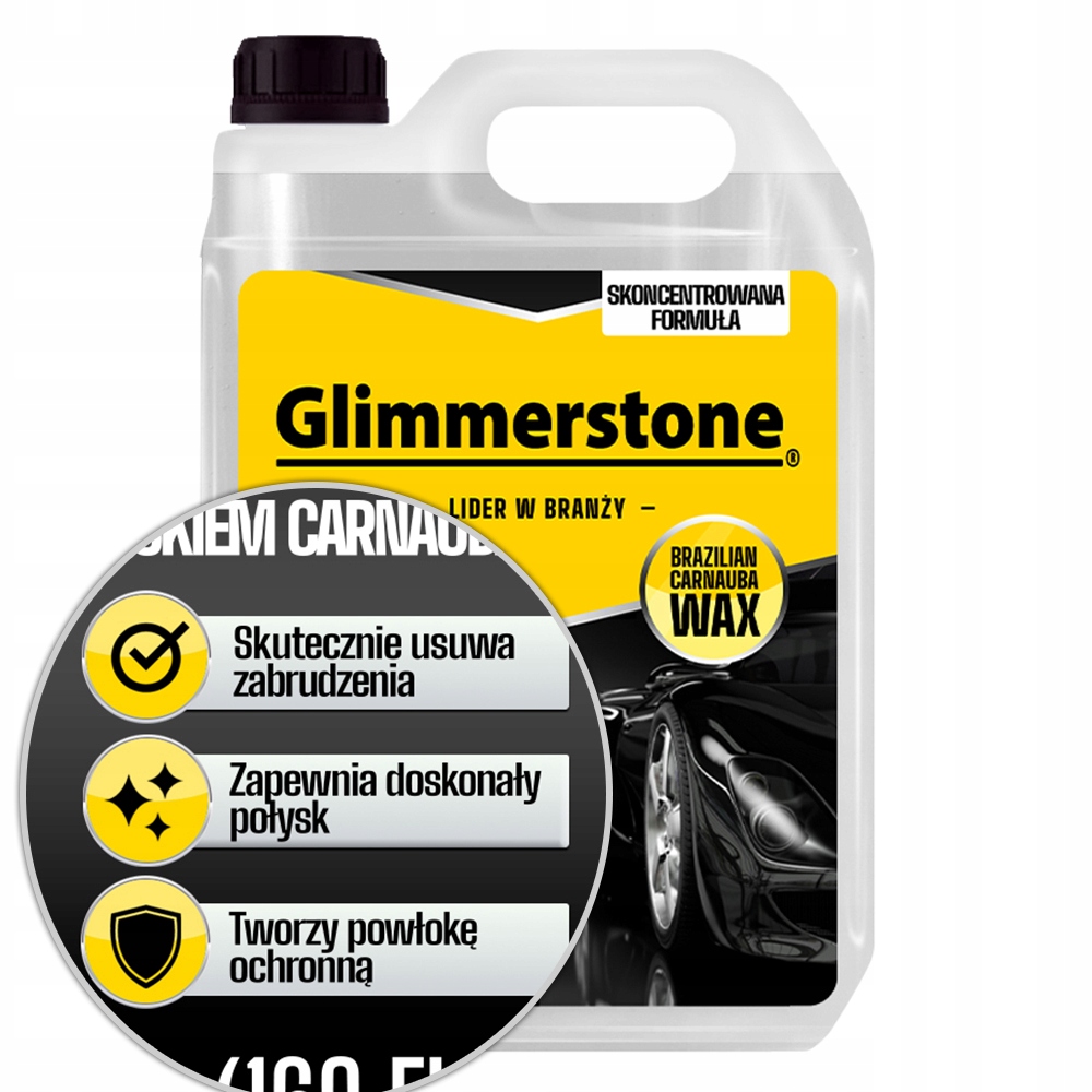 Glimmerstone Szampon Samochodowy Z Woskiem Carnauba 5L Sprawdzona Jakość
