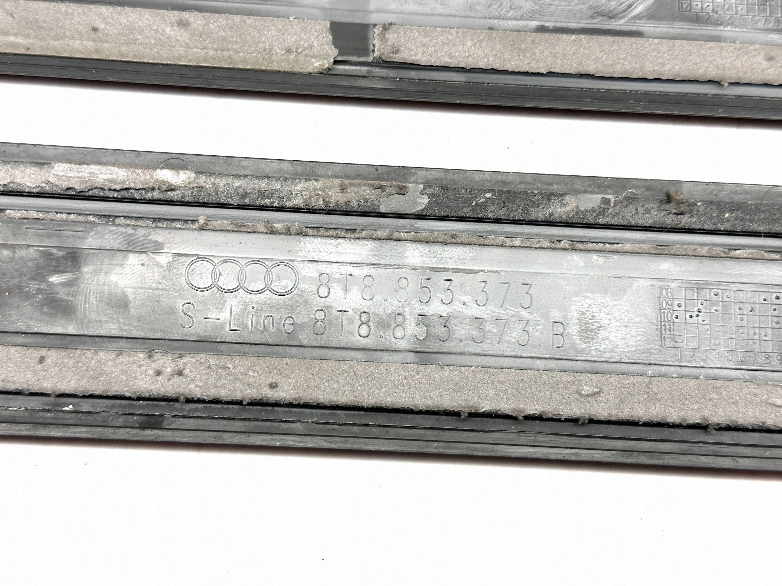 AUDI A5 8T SLINE Sportback mouldings threshold decorative trim threshold 8T8853373B