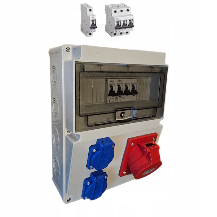 Stavební rozvaděč elektrický Rbm typ L32W 2x 230V 32A 10 mod