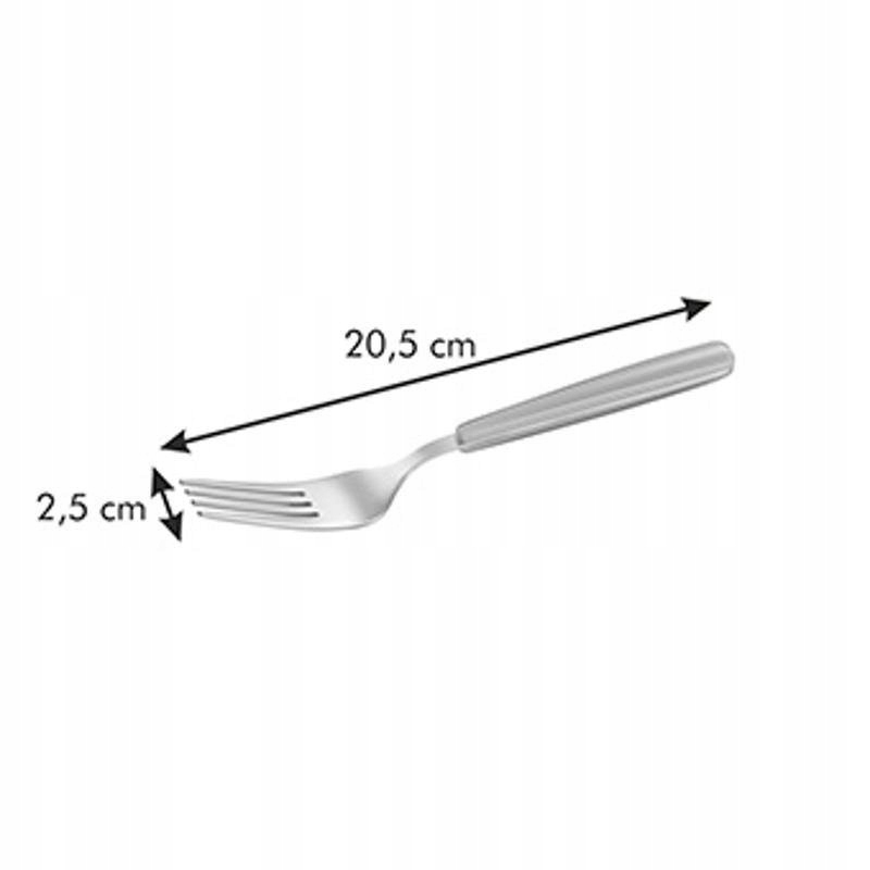 Widelec stołowy FANCY HOME, czerwony Linia FANCY HOME