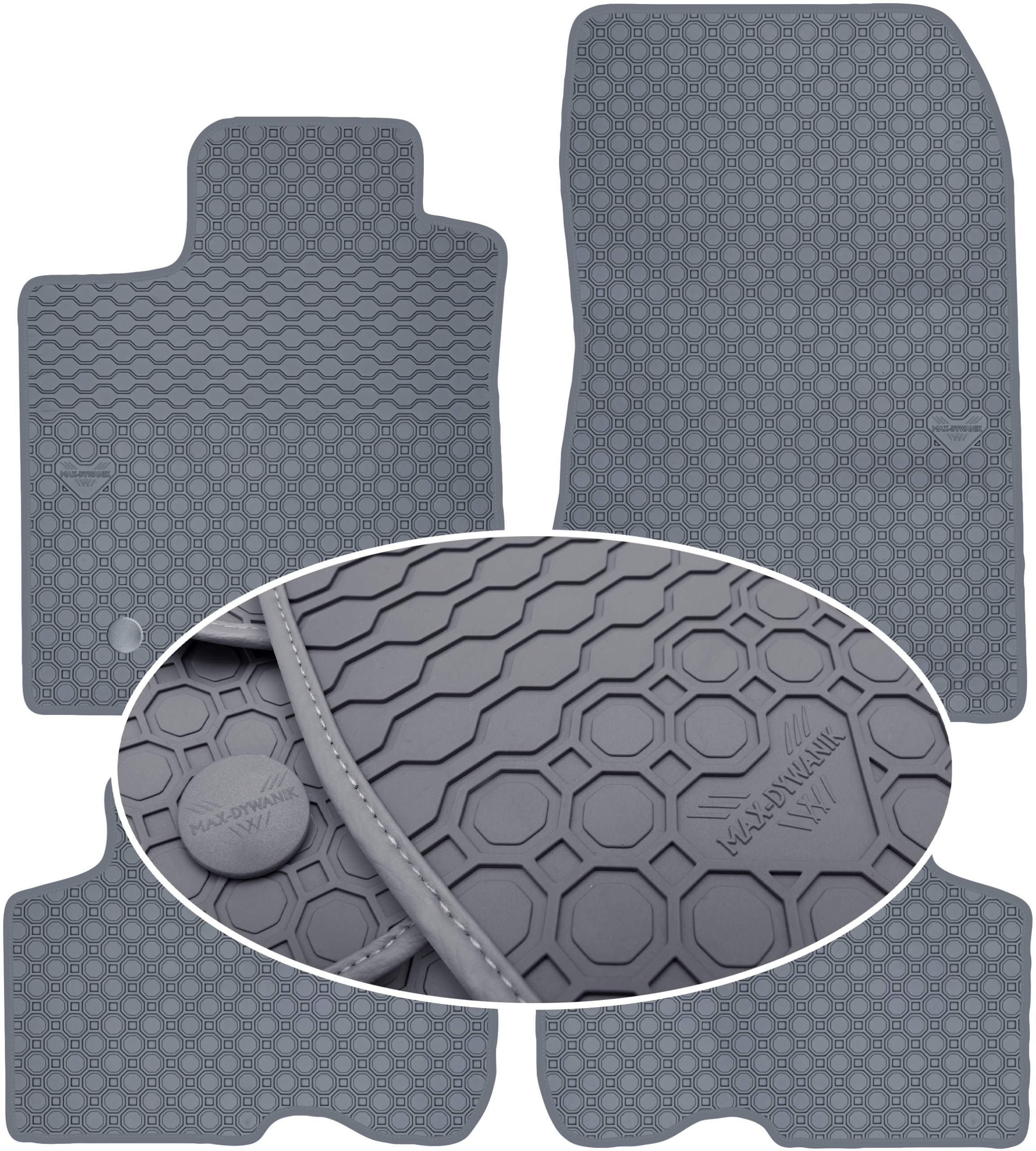 Dacia Logan II 2012-2020 Koberce Šedé