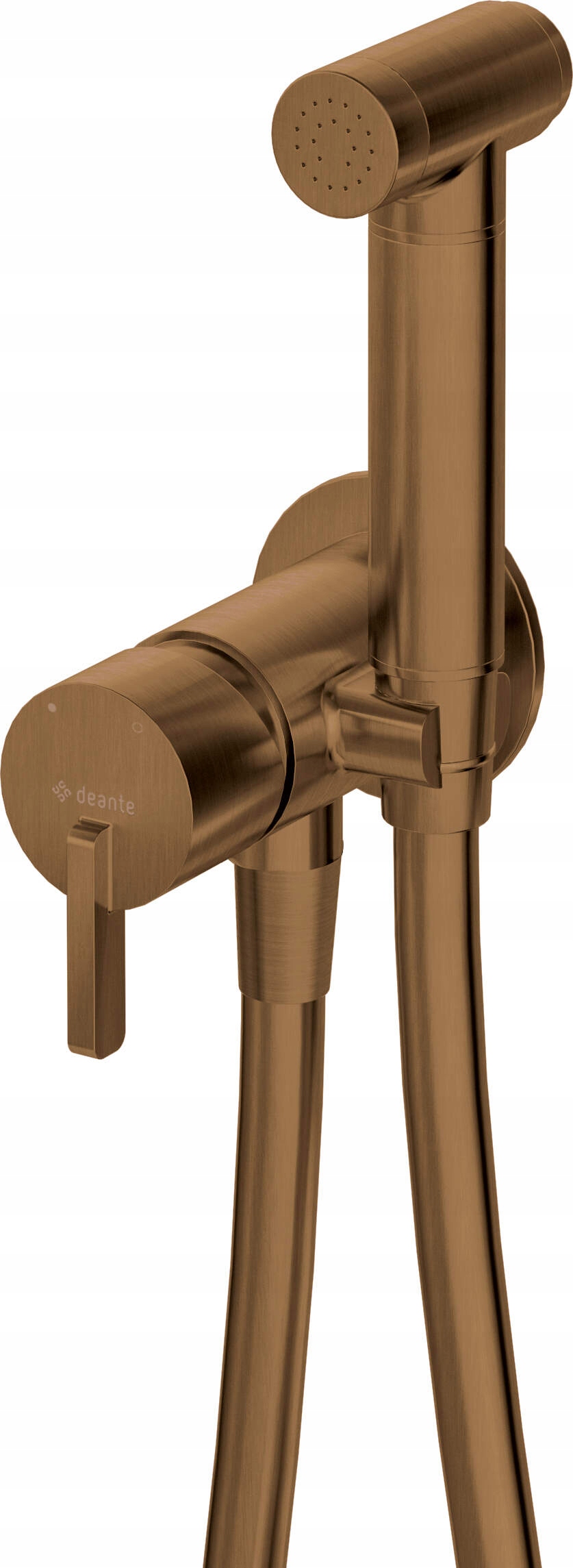 Deante Bidetová batéria Silia hnedá brúsená BQS_C34M