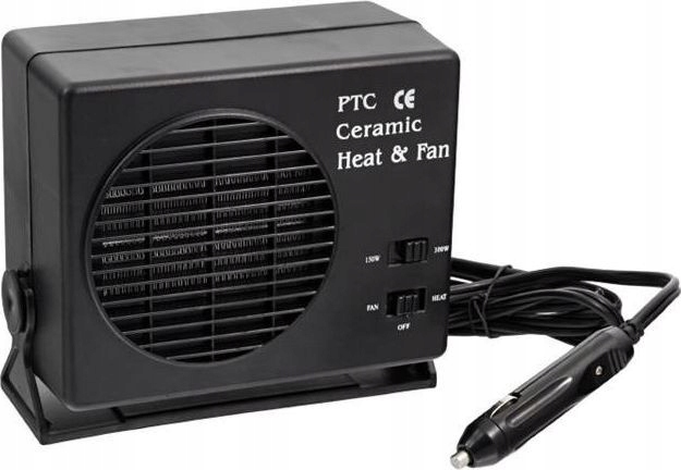 АВТОМОБИЛЬНЫЙ ОБОГРЕВАТЕЛЬ 12V ВЕНТИЛЬ. ФАРЕЛЬКА 300W