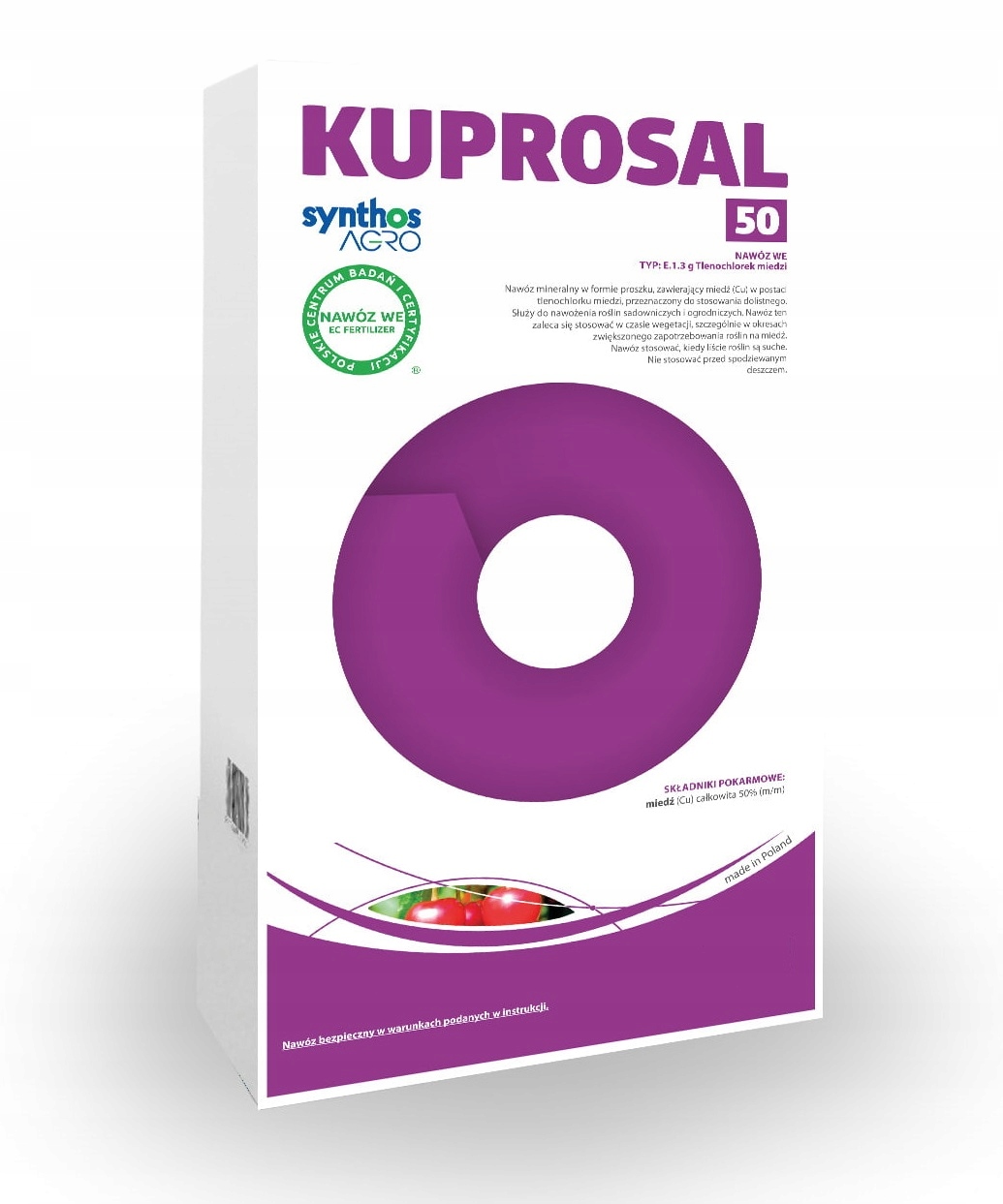 

Kuprosal Synthos 50WP 10kg miedź 50% Cu