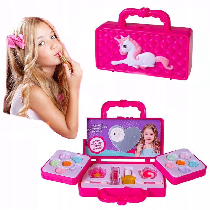 MAKE UP MALOWIDŁA Kosmetyki składany kuferek