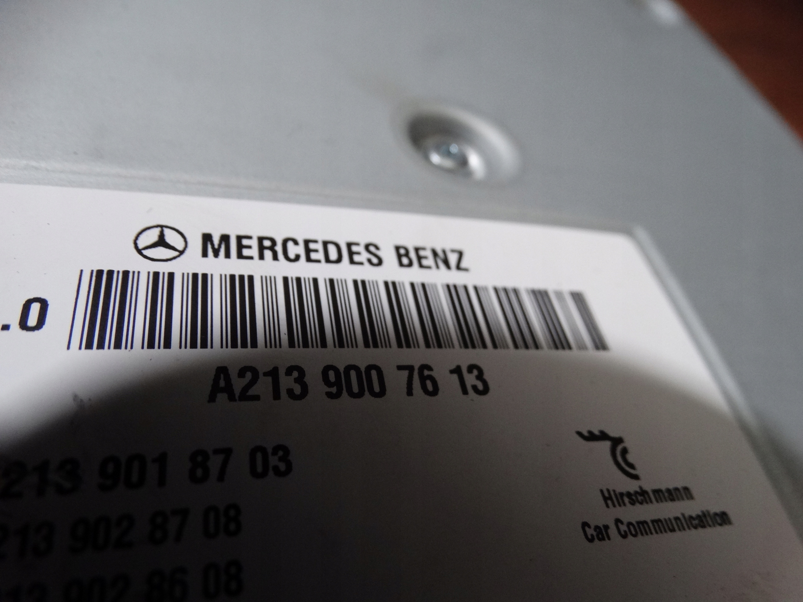 IDEALNY module control unit MERCEDES W213 W222 1