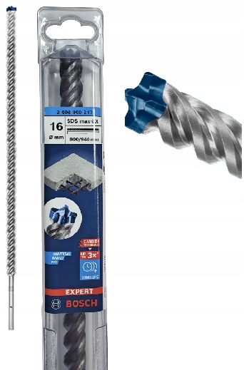 

Wiertło Bosch Expert Sds Max udarowe 16 x 800 /940