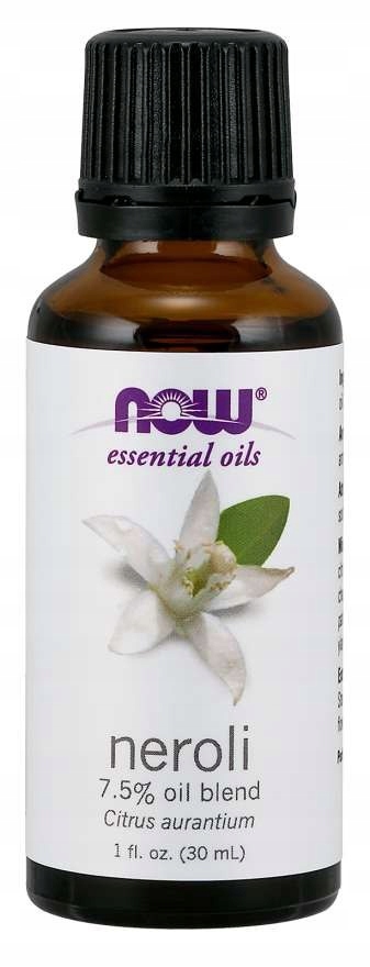 Now Foods Olejek Eteryczny Neroli Relaks Sen Stres 30 ML Mieszanka