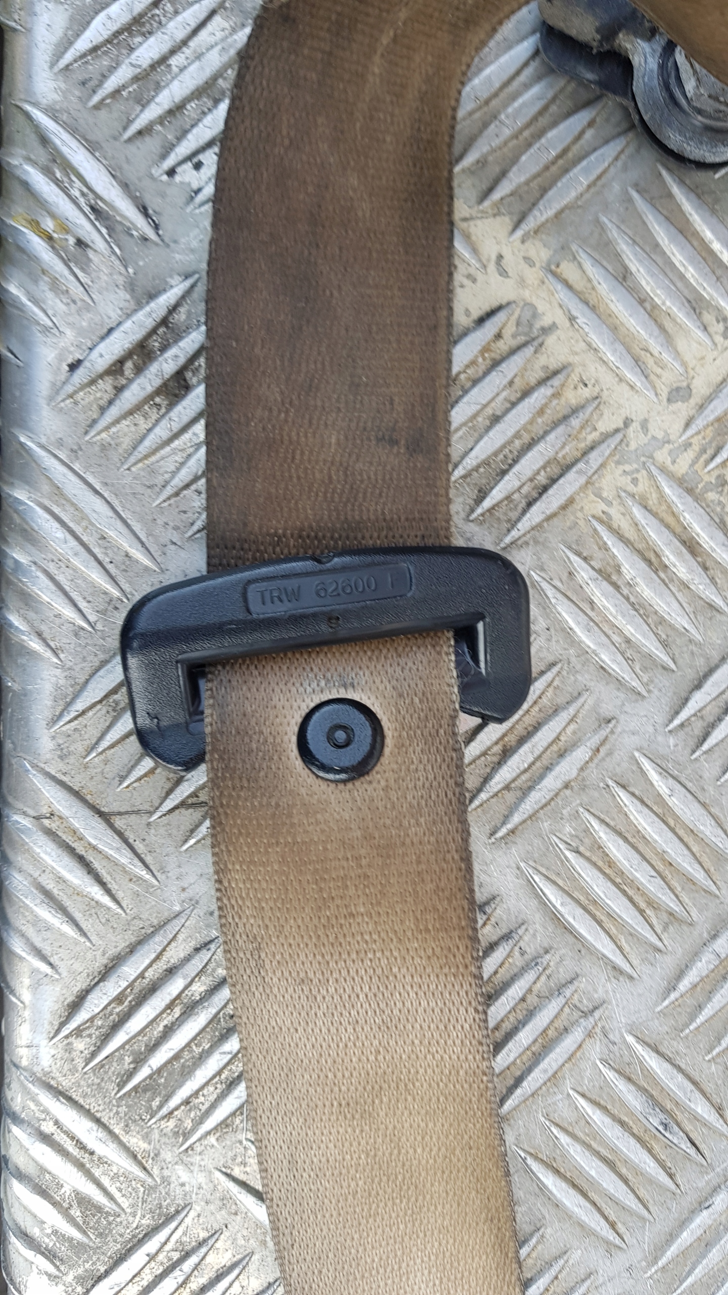 MERCEDES ML W163 tension belt safety left front