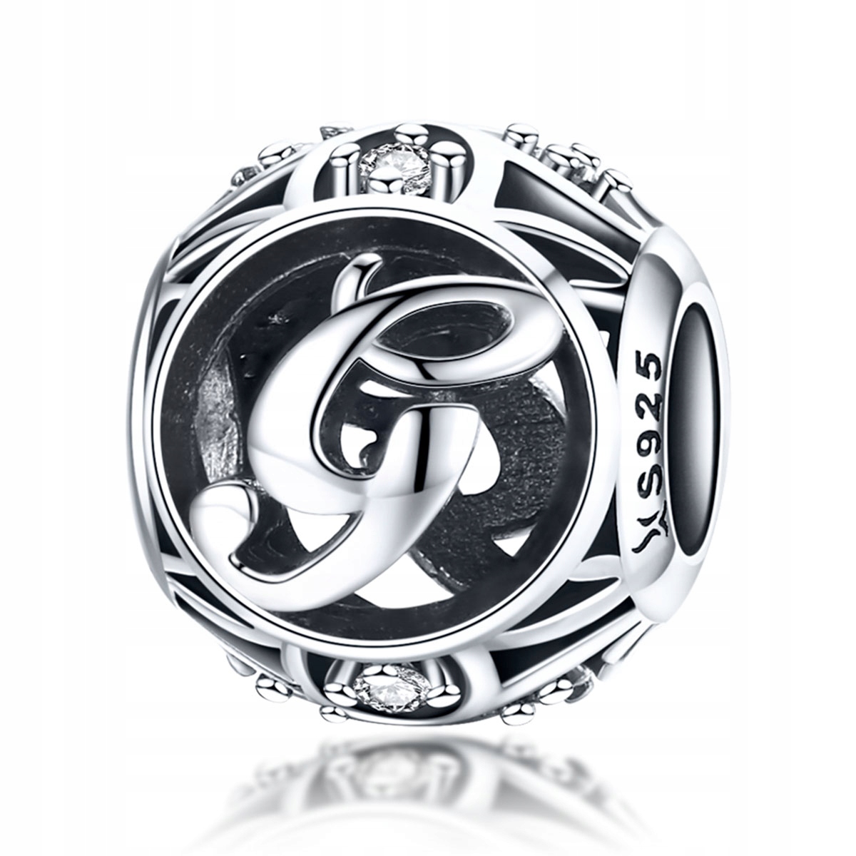 

Zawieszka Charms Litera G Srebro 925