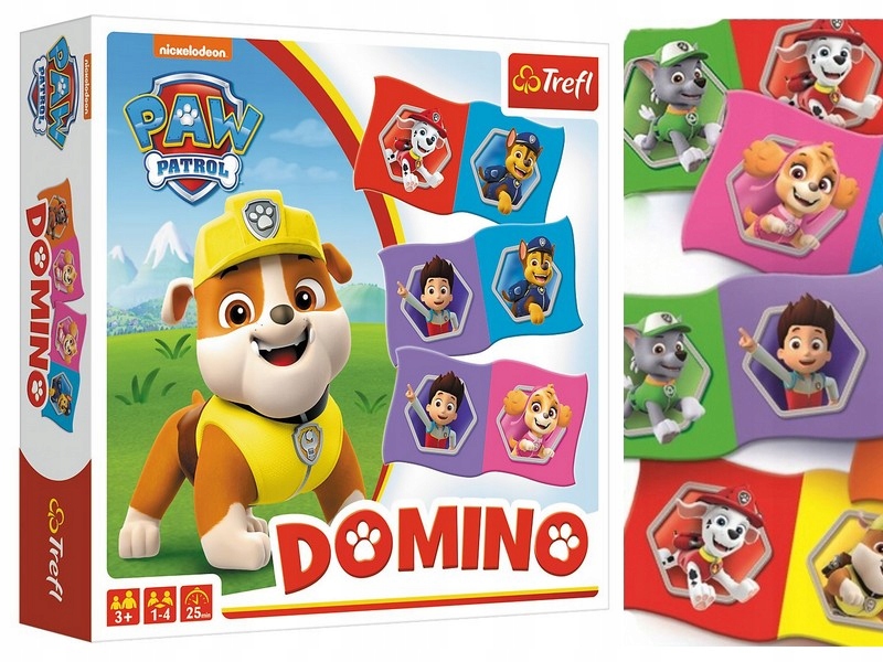 

Psi Patrol Gra Domino dla dzieci 01895