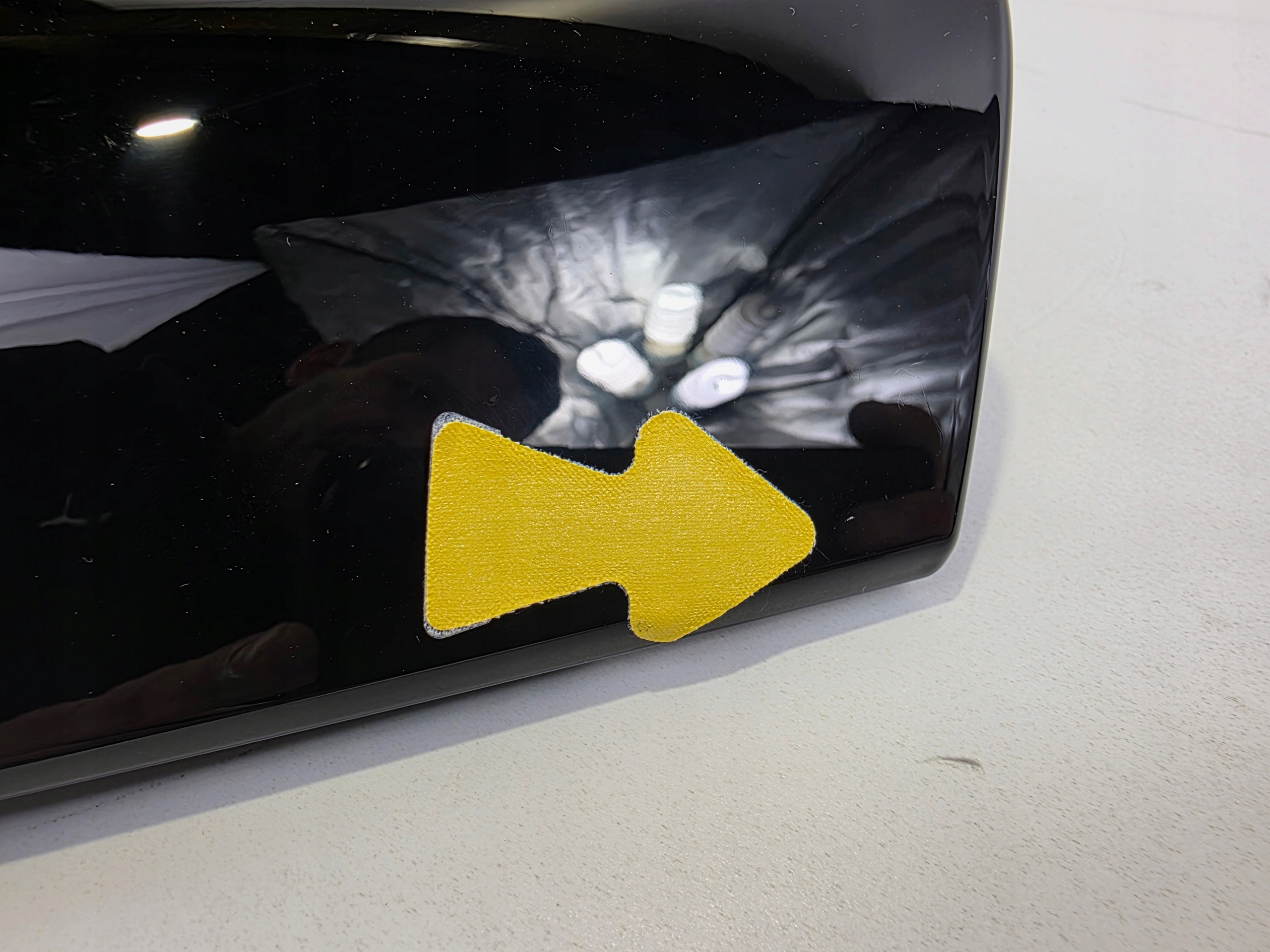spoiler LOTKA bonnet MINI U25 5A0DF06 668 SCHWARZ II