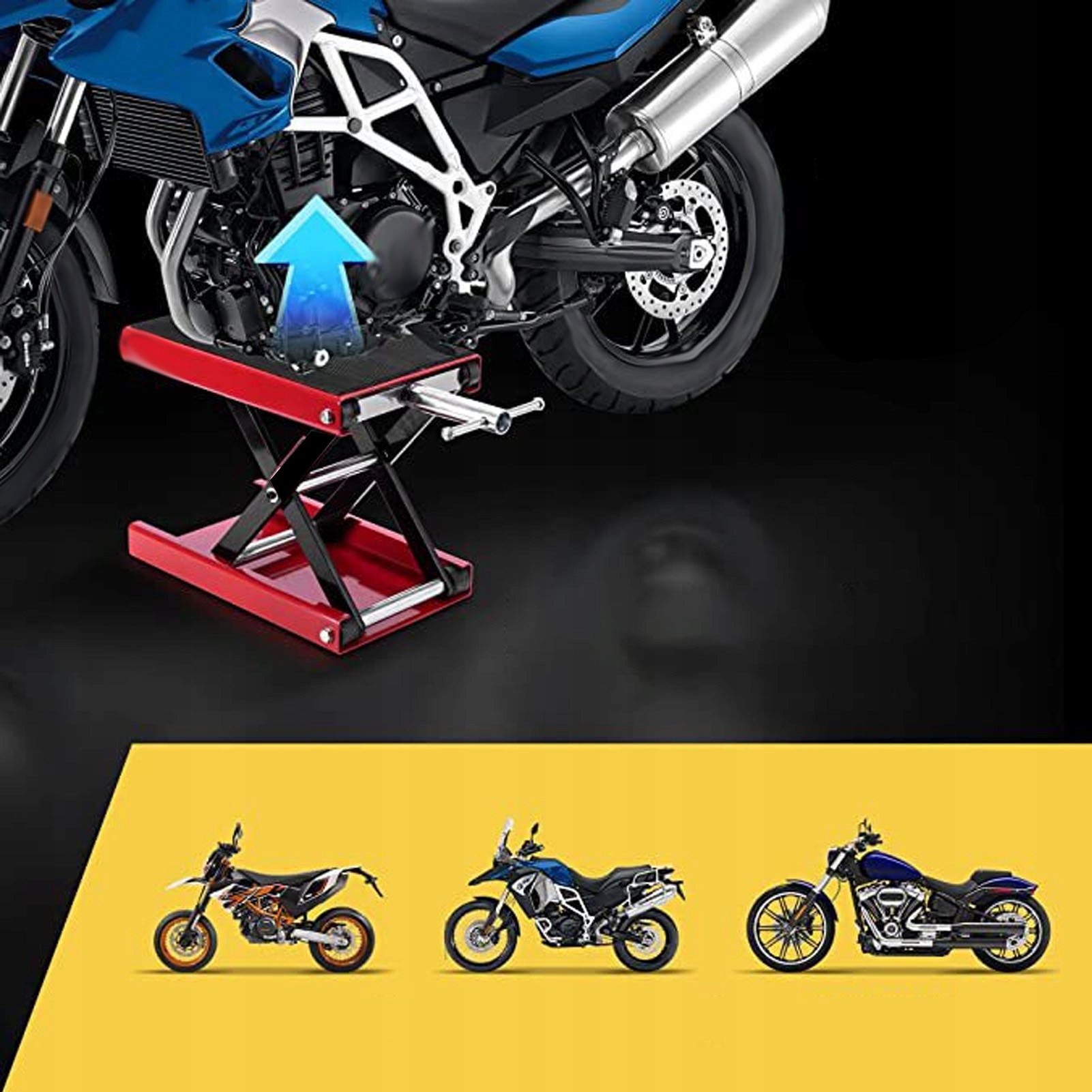 PODNOŚNIK MOTOCYKLOWY STOJAK POD MOTOCYKL Producent inny