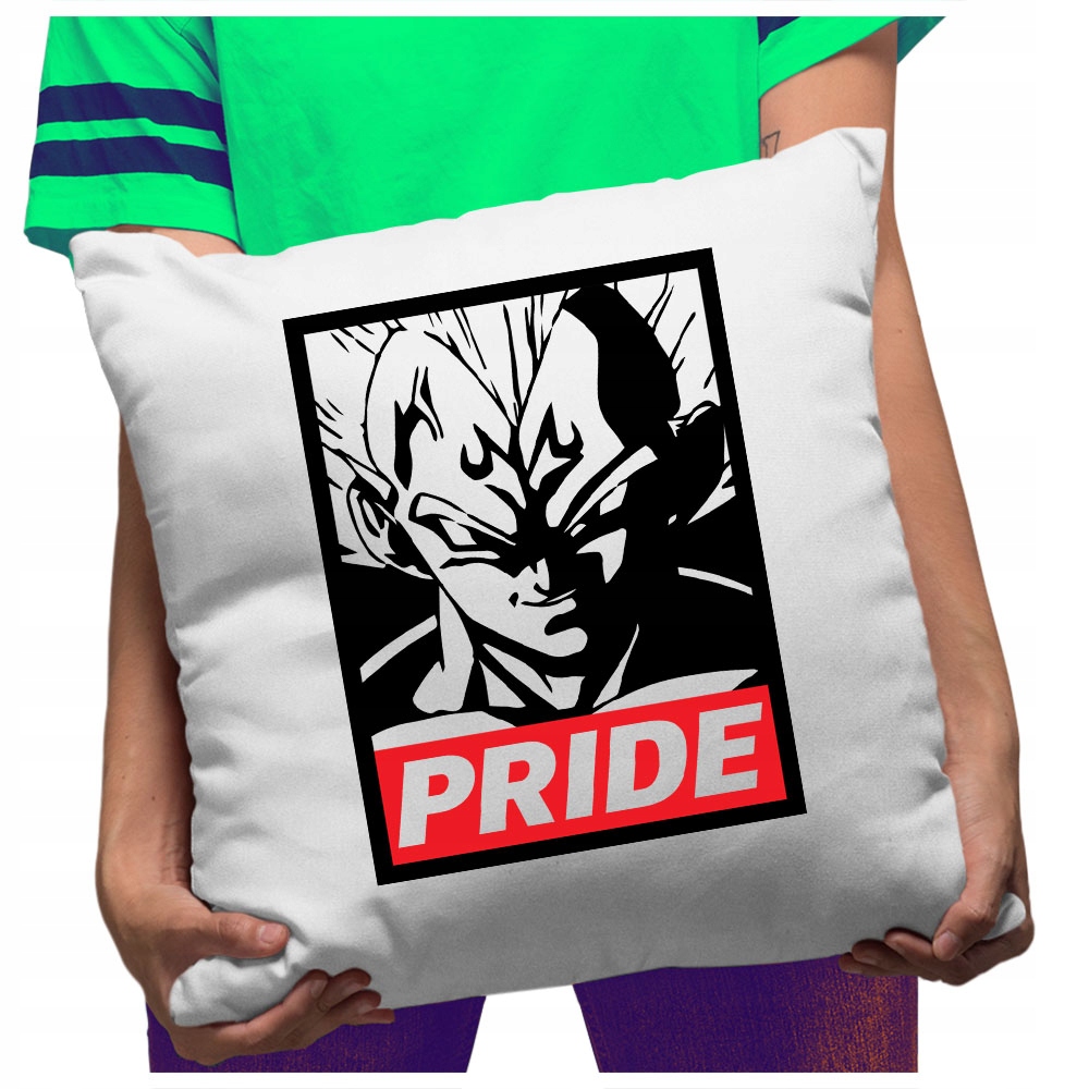 

Śmieszna Poduszka Vegeta Pride Dragonball Fana