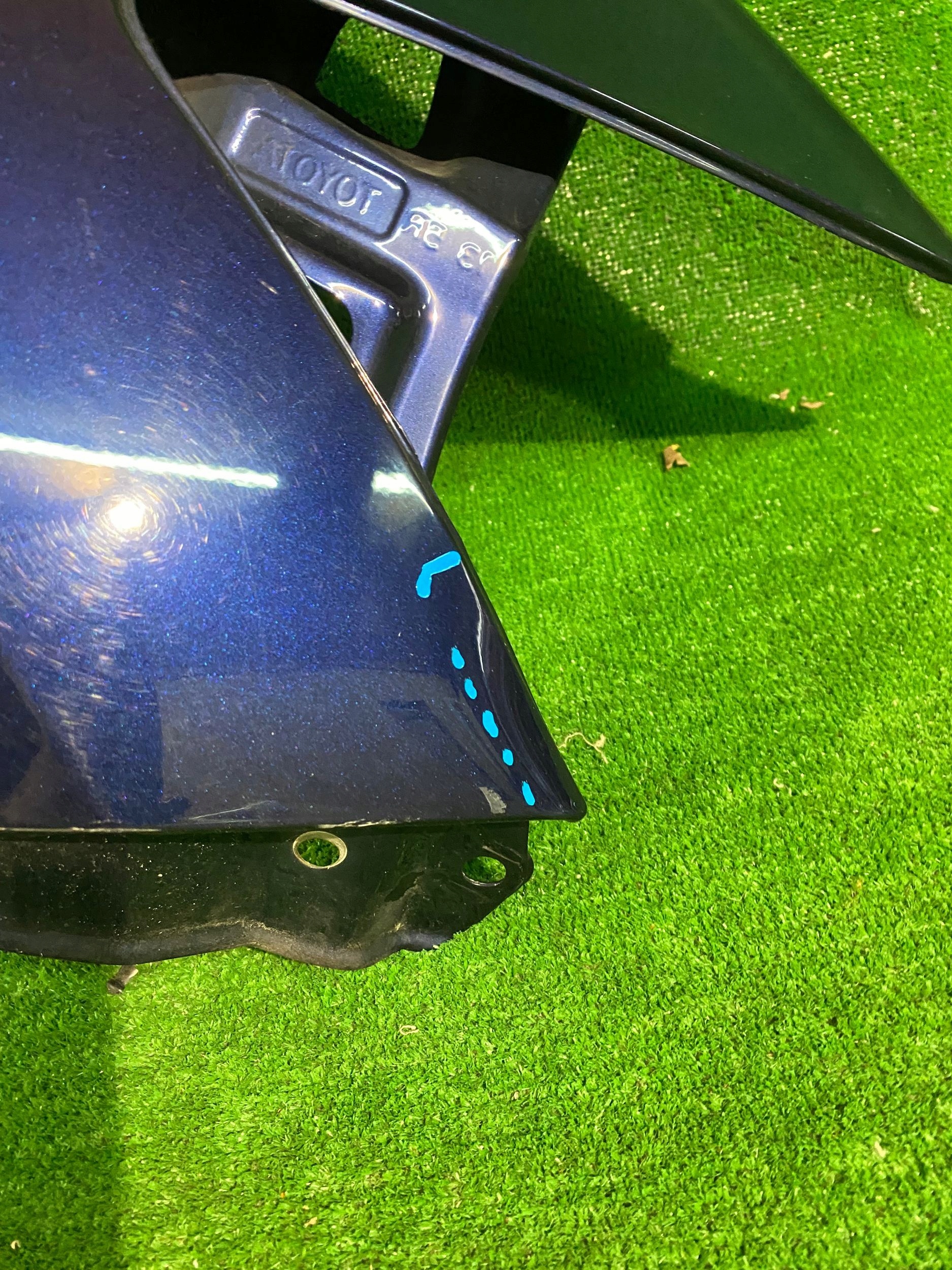 parafango Anteriore Destra TOYOTA AURIS e LIFT 09-12