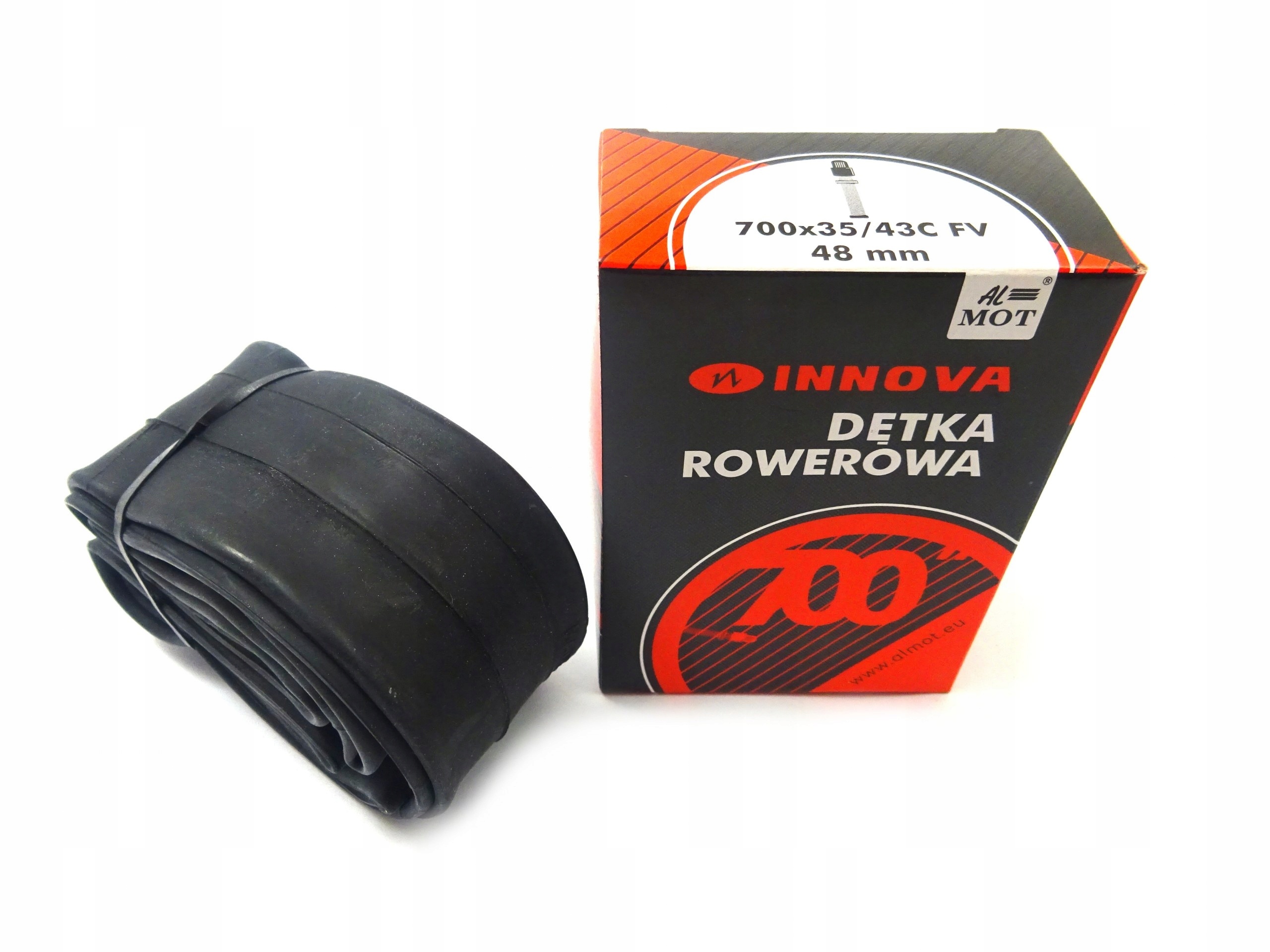 

Dętka Rowerowa Innova 700X35/43C Av 48MM