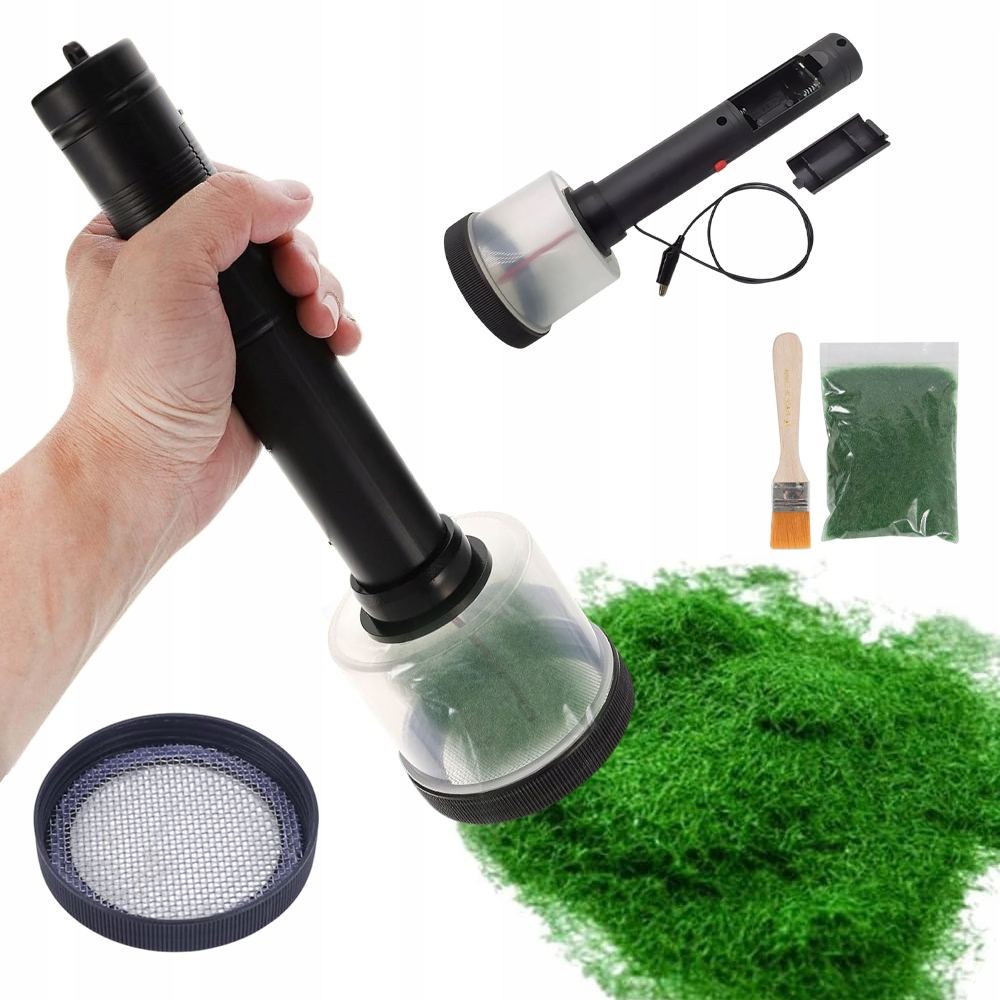 Aplikátor Pro Vločkování Statické Trávy, Lehká Sada Pro Diy Modely