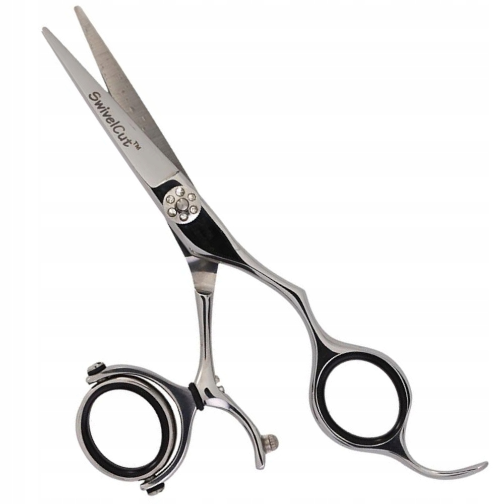 Olivia Garden Kadeřnické nůžky SwivelCut 5"