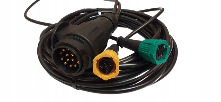 WIAZKA PRZEWOD PRZYCZEP WTYCZKA BAJONET 13 PIN 7m Brand Other