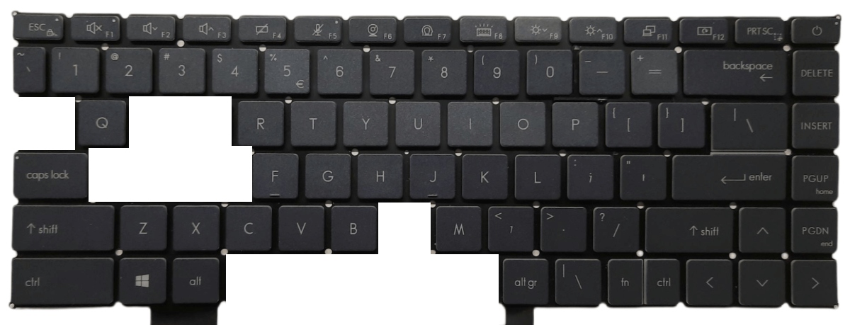 IN137 Klawisz przycisk do klawiatury MSI Stealth 15M A11SDK-005PL A11S