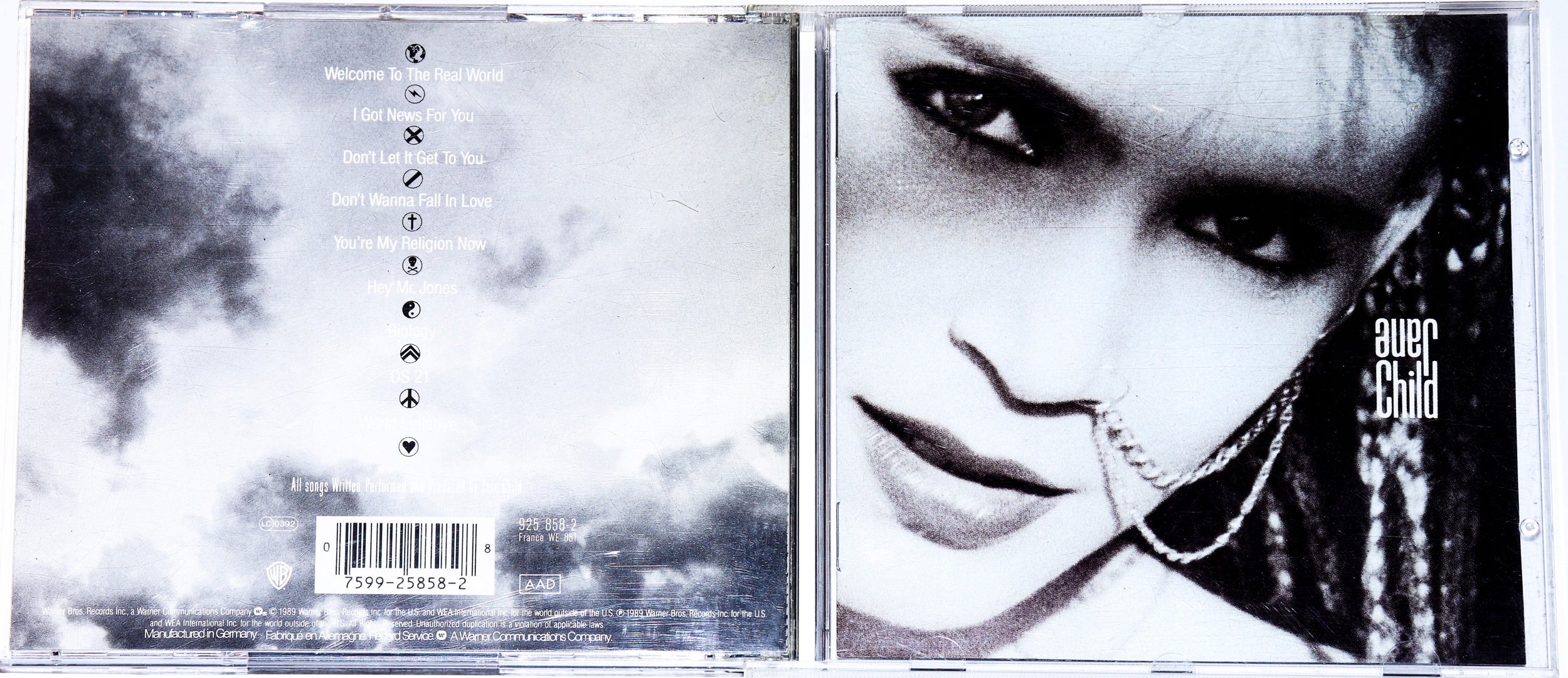 JANE CHILD = JANE CHILD = WARNER = 1989 = GERMANY 12257608320 Sklepy, Opinie, Ceny w Allegro.pl