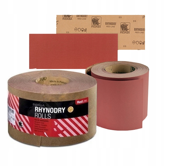 INDASA RHYNODRY PAPIER ŚCIERNY P100 115MM X 1M