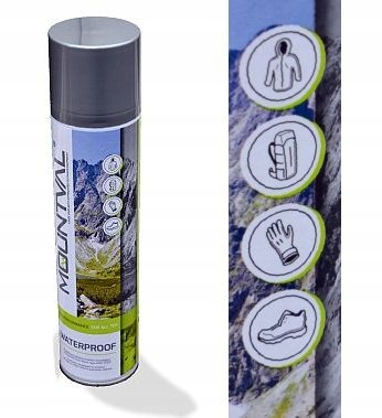 IMPREGNAT DO OBUWIA I ODZIEŻY 400 ML.- Marka Mountval