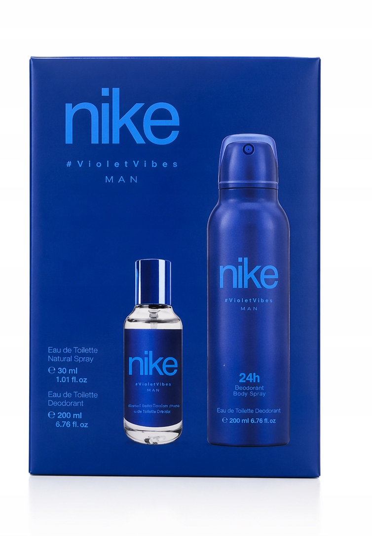 2x Nike Man Viral Blue Zestaw Prezentowy Edt Dezodorant Spray