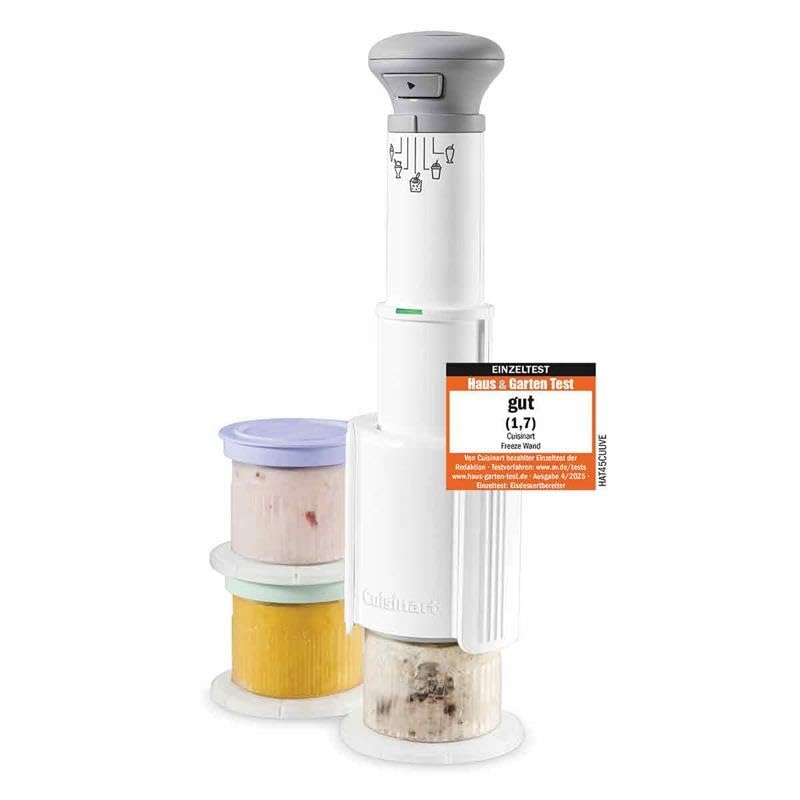 Cuisinart Výrobník zmrzliny FreezeWand zmrzlina 5v1, kompaktní, bílý/šedý