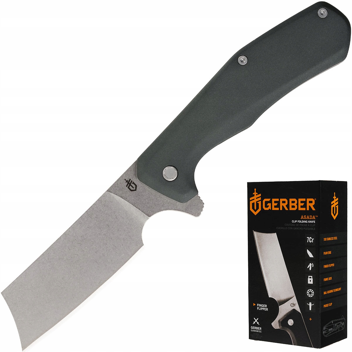 Nůž Gerber Asada Onyx Usa Edc Ložiskový Flipper