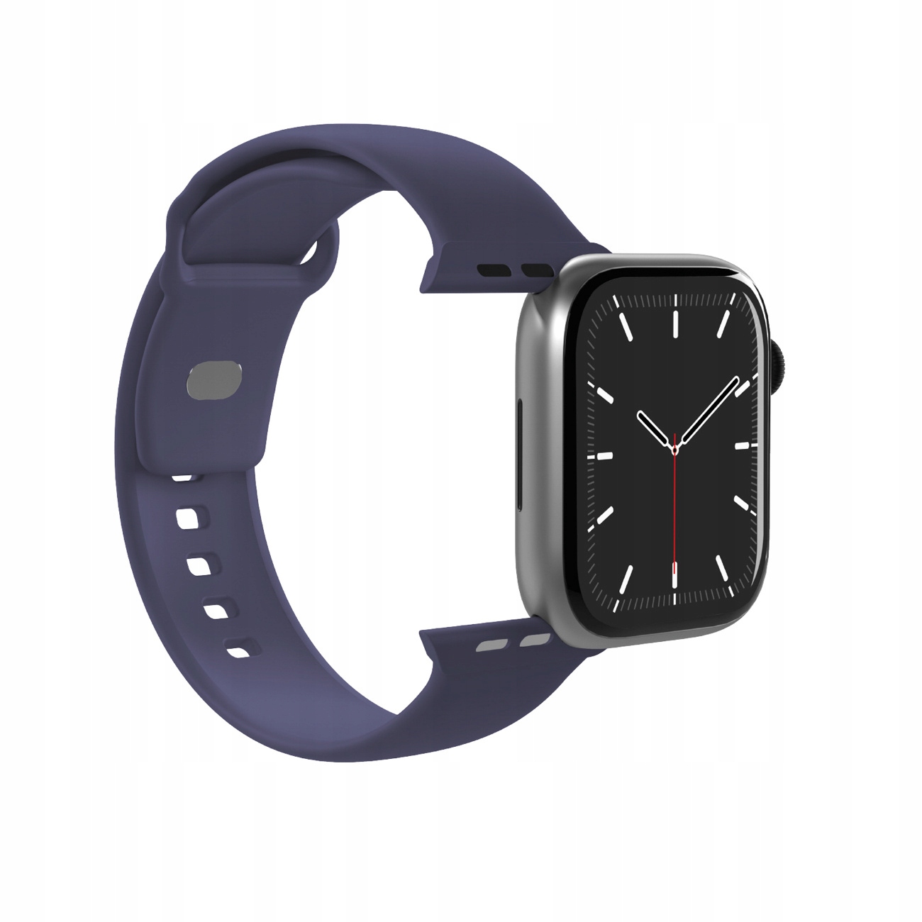 Silikónový remienok na Apple Watch 44/45/46/49 mm Icon modrý