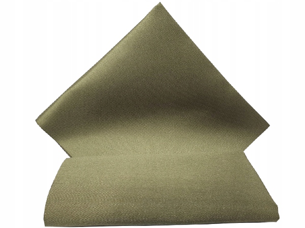 ZIELONA / OLIWKOWA GŁADKA POSZETKA BUTONIERKA